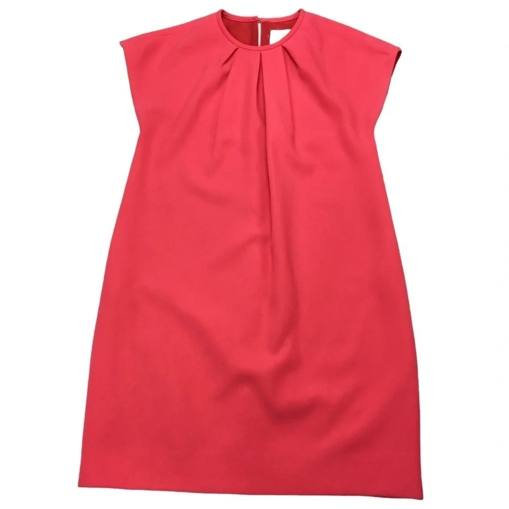Kate Spade Shaft Smock Dress in Coral Pink